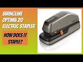 REVIEW (2026): Swingline Optima 20 Electric Stapler. Features