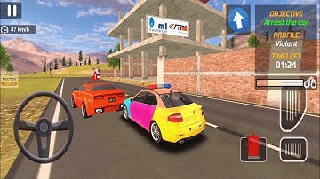 Police Car Chase Cop Simulator (by Game Pickle) Android Gameplay | Car Games Drive 3D