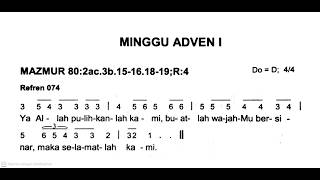 [Edisi Baru] Minggu, 29 November 2026 - MINGGU ADVEN I (Pertama) - Mazmur Tanggapan - Tahun B