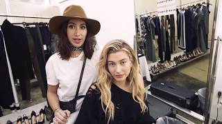 Exclusive Hailey Baldwin & Jen Atkin - Effortless Cool Girl Waves - Story Rain