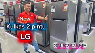 New Kulkas 2 Pintu Lg Gnb222sfif 