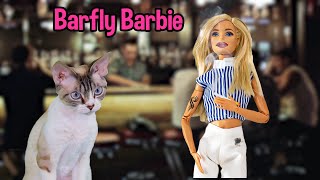 Cat Rescues Barbie From Dive Bar by The Rockstar Cats 188 views 1 year ago 1 minute, 14 seconds