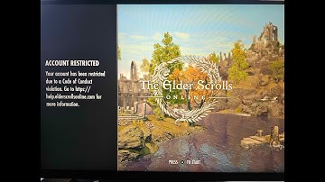 ESO is Banning Players for WHAT?!