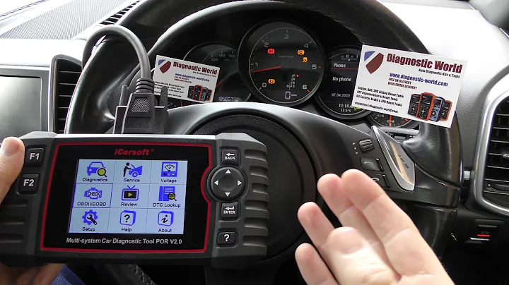Everything you need to know about the iCarsoft POR V2.0 for Porsche - Their best OBD2 scan tool?