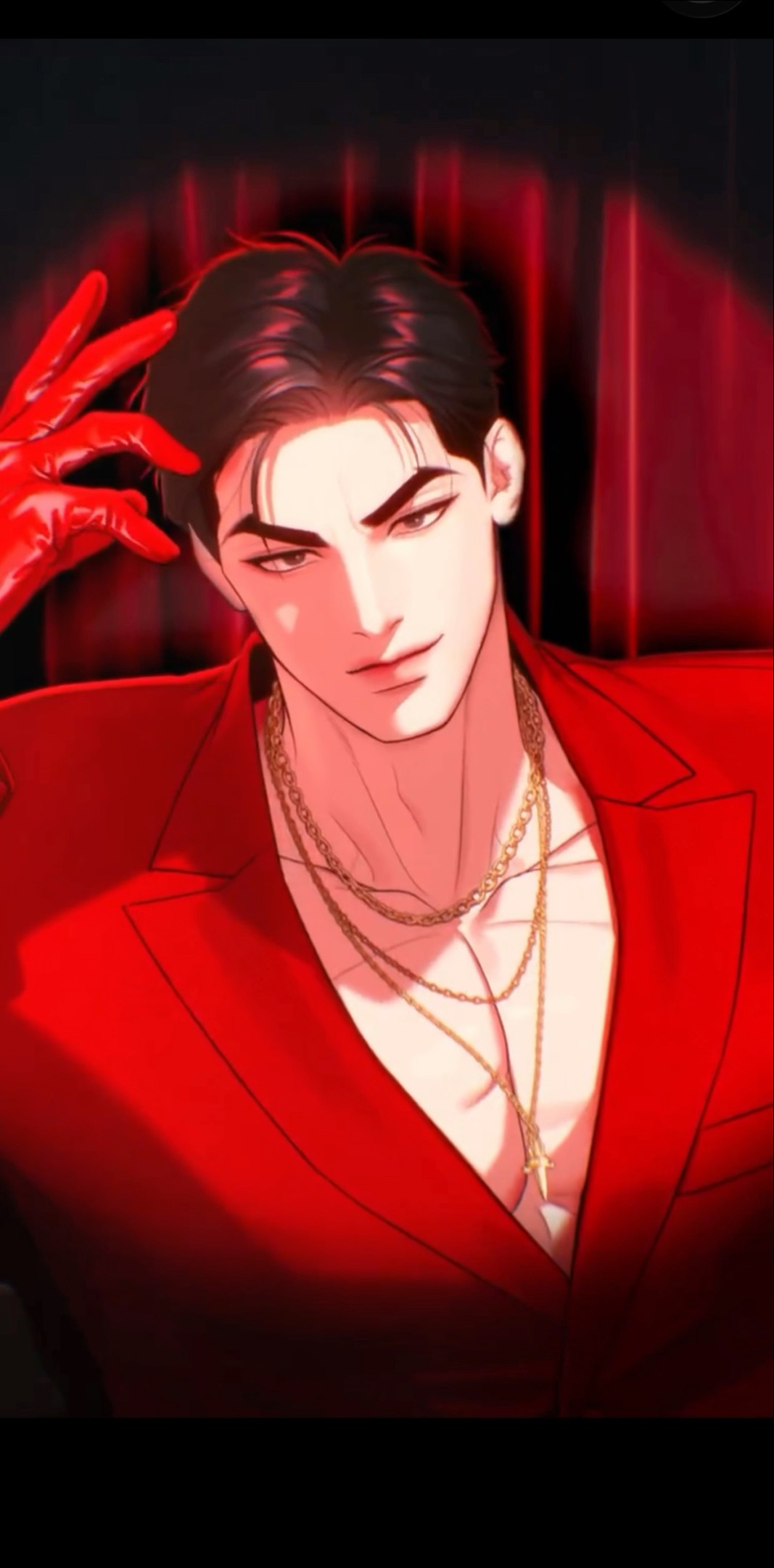 🍎 Lezhin TH: Feel the Red 🍷 Men…………………✨ #jinx #borderline