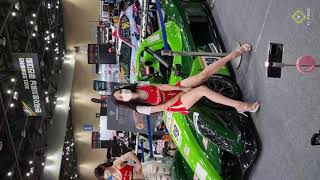 8K 레이싱모델 한민영 Han Min Young 세로직캠 Fancam 오토살롱위크2021 빨간 크롭티치마 By Yj Video