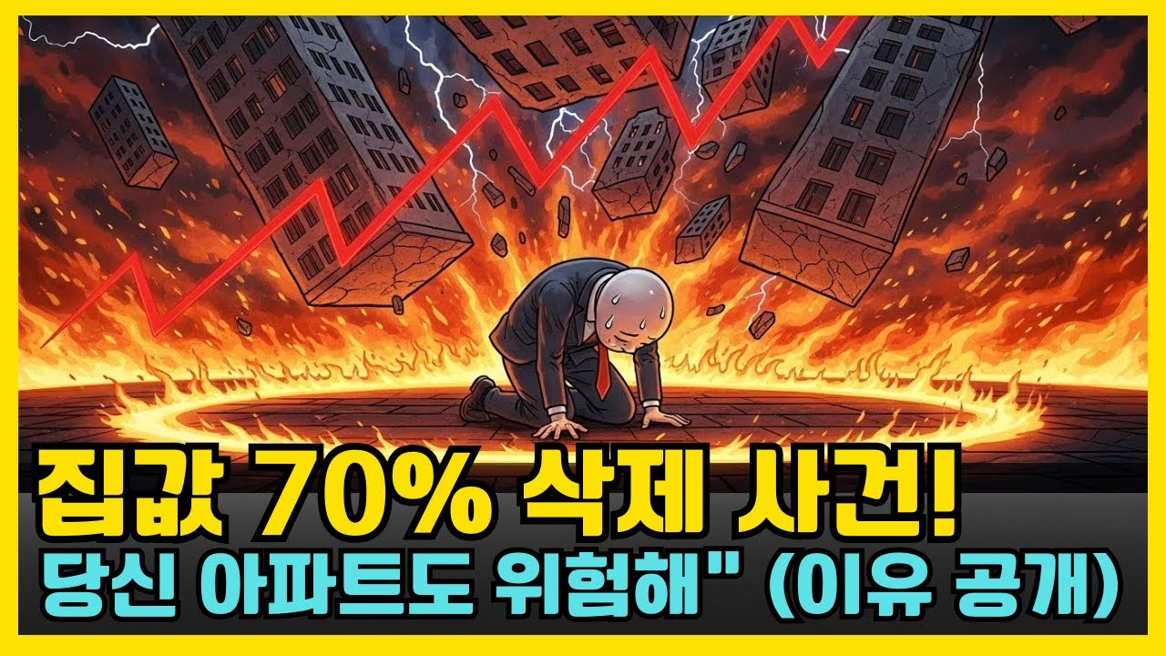 용인 -70% 대폭락, 도대체 왜 일어났나? 송도·고덕마저 초토화시킨 환율·금리의 습격!