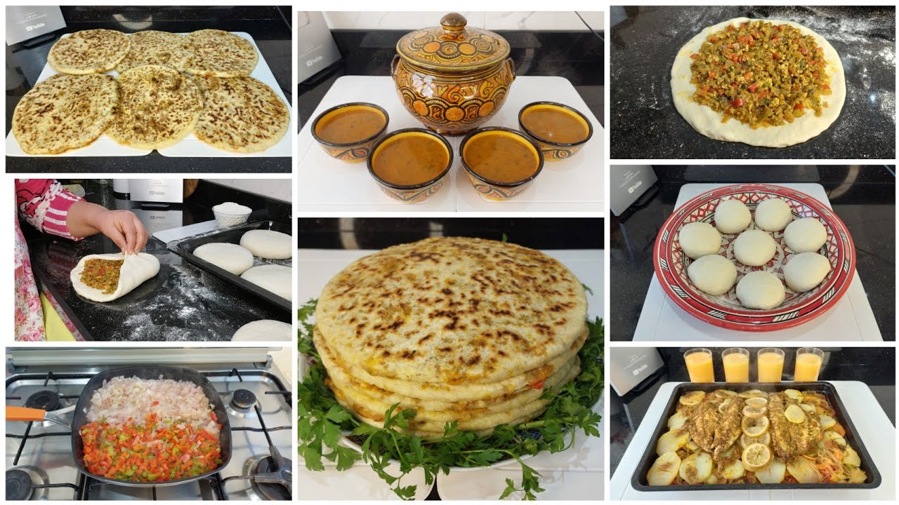 تحضيرات رمضان 2026  بطبوط معمر بالكفتة 👌 الحريرة المغربية 🇲🇦  حوت فالفرن بالخضار ✅️