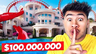 24 HOUR OVERNIGHT CHALLENGE IN WORLDS CRAZIEST AIRBNB