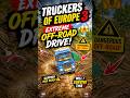 RISKIEST 🚧 DOWNHILL TRUCK DRIVE 😱🔥 hardest turn on 🗺️quarry #trending #gaming #trucksimulator
