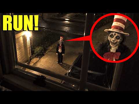 Drone catches Cat in The Hat in the Park in REAL LIFE! (Caught on Camera)
