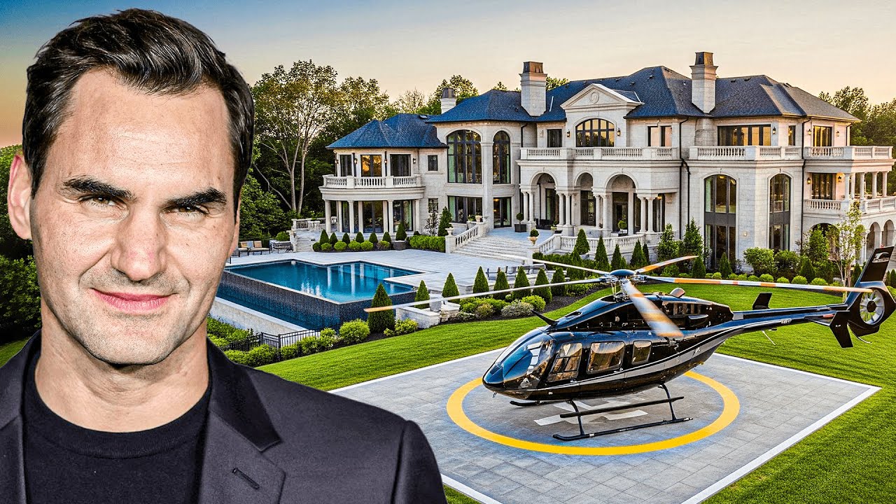 The Luxury Billionaire Lifestyle Of Roger Federer