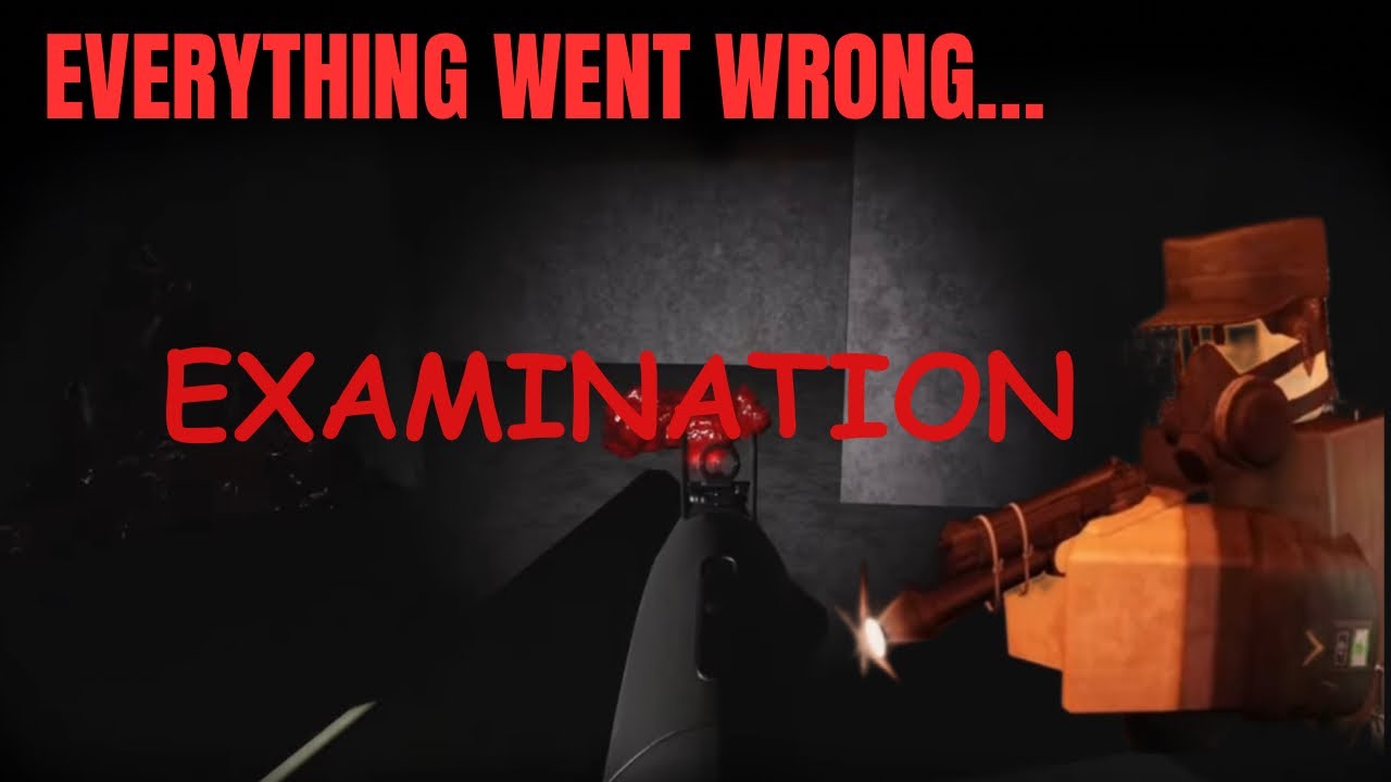 EXAMINATION ZOMBIE ESCAPE FAIL ROBLOX - YouTube