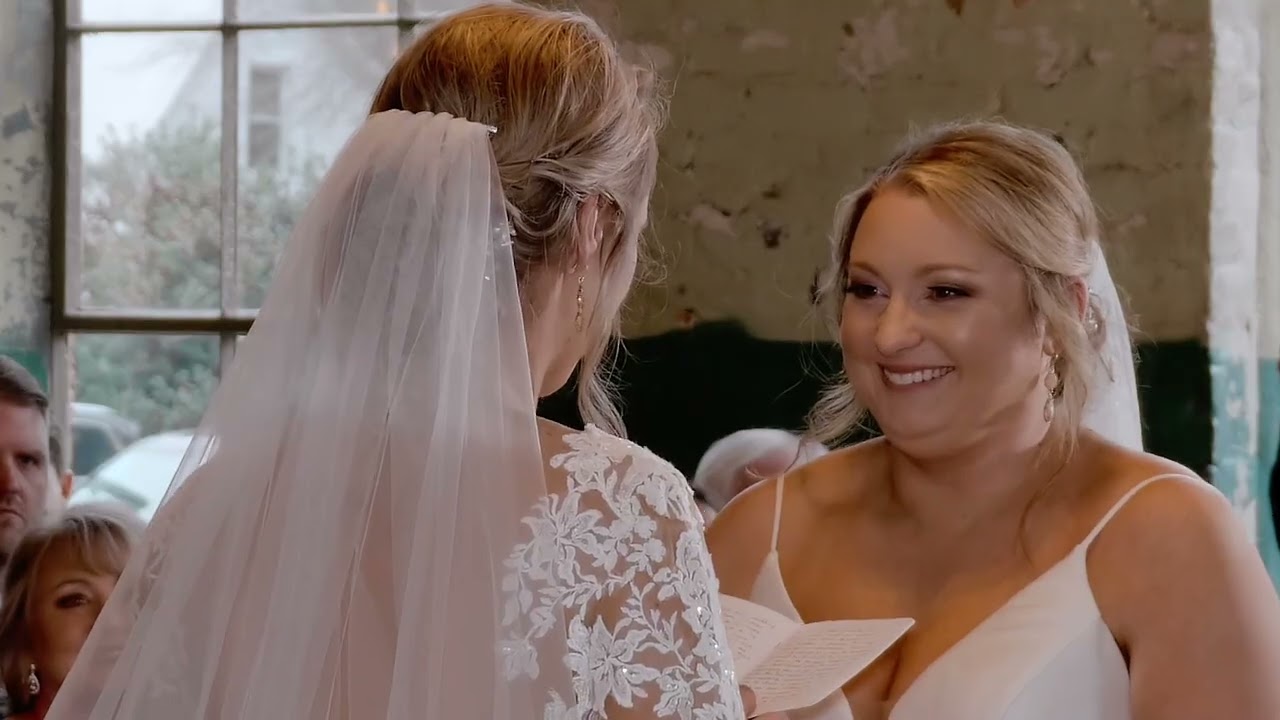 Sarah + Cassie | The Engine Room | Monroe, Georgia wedding videographer