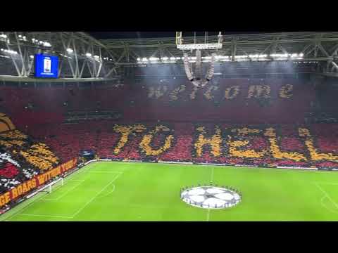 تيفو جماهير غلطة سراي التركي