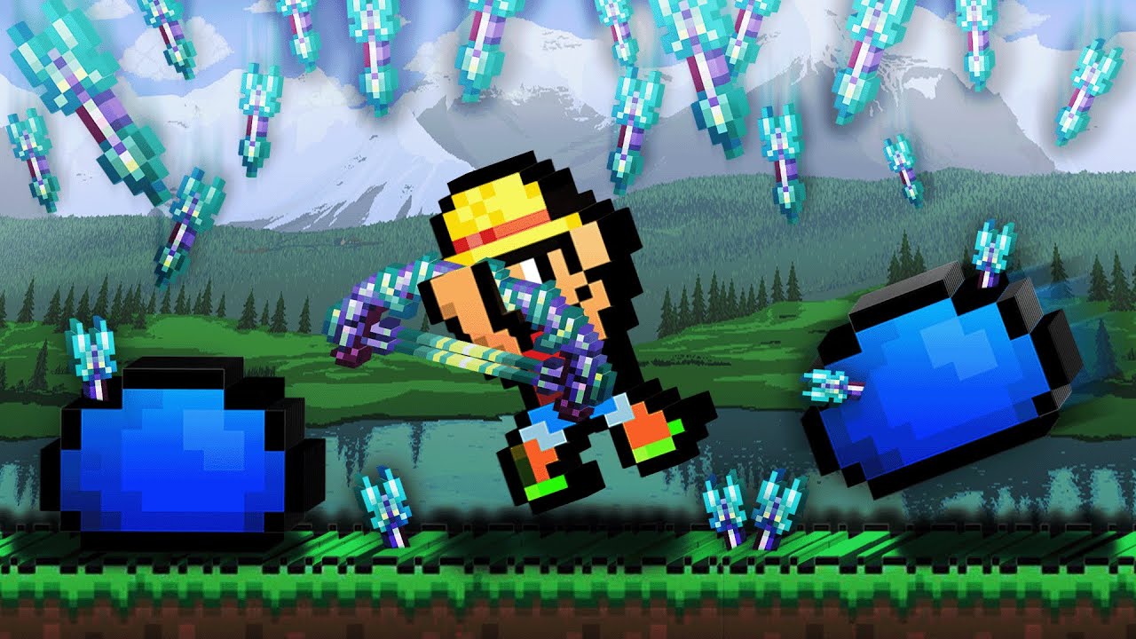 Terraria's Archery Class.. Made My PC Explode!!.. YouTube