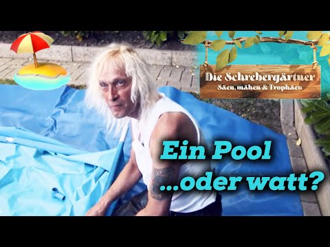 Poolaufbau im Prokrastinations-Paradies...