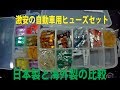 【カーメンテナンス】激安ヒューズセットの比較レビュー【DIY】