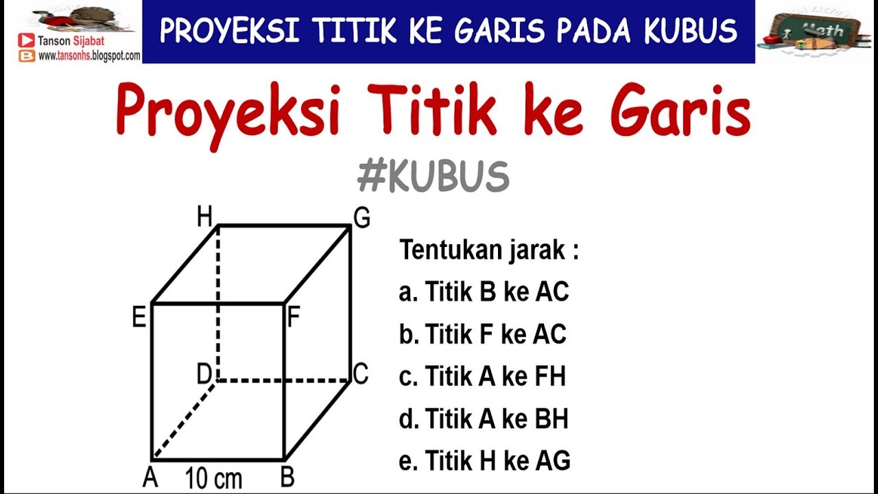 Rumus Cepat Jarak Titik Ke Garis - Guru Paud