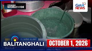 Balitanghali Express: October 1, 2026