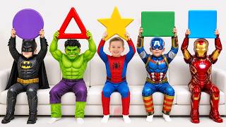 five little superheroes save day