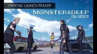 Monster of the Deep: Final Fantasy XV - Official Launch Trailer (with subs)
Available to download now for PlayStation VR, it’s time to dive into the totally revamped fishing feature of Final Fantasy XV!
Join Noctis, Ignis, Prompto, Gladio, and other familiar faces in a picturesque virtual reality backdrop en route to a thrilling encounter with the menace that lurks in the depths.
Dive into the story mode for an exhilarating, action-packed showdown with the notorious Monster of the Deep, or take in the sights, sounds, and scenery of Final Fantasy XV as you kick back and cast off in the free fishing mode.
Bounties and tournaments offer fresh new challenges as you customize your rods, reels, and lures to catch the big one! Monster of the Deep: Final Fantasy XV - Official Launch Trailer (with subs)