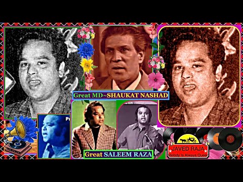 SALEEM RAZA~Film~MAIKHANA-{1964}-Jan Keh Kar Jo Bulaya To Bura Maan~[TributeTo Great Shaukat Nashad]