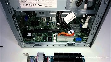 Instalación de tarjeta gráfica a un HP Proliant Microserver G8