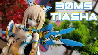 30 Minutes Sisters (30MS) Tiasha Dahlia Wear Space Peacekeeper Custom Model Kit Review from Bandai