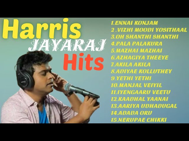 harris jayaraj hits tamil songs jukebox| tamil movie super hit songs collection Nonstop Jukebox class=