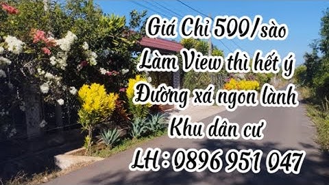 Nợ ngập đầu nên bán rẻ lại lô đất tại Xã Bàu Chinh đường xá rộng thông - khí hậu mát mẻ trong lành.