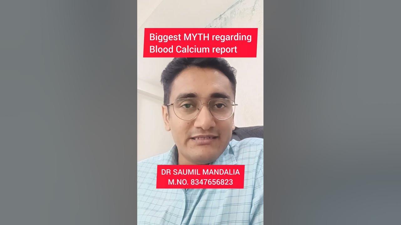 Calcium blood test myth backpain bonehealth osteoporosis youtube
