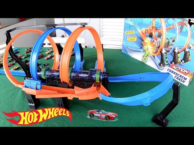 Pista Hot Wheels Espiral De Batidas - Corkscrew - Mattel