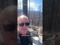 Utah man tours his now-destroyed cabin after the Cottonwood Fire