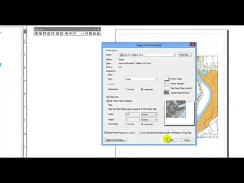 How to Create a Layout in ArcMap 10.x