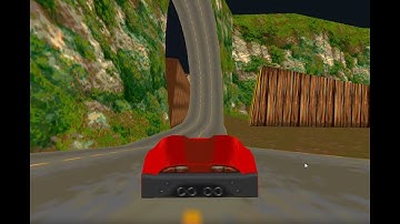 My Carmageddon 1 Car Physics Remake / First Physics Demo #indiedev / #gamedev