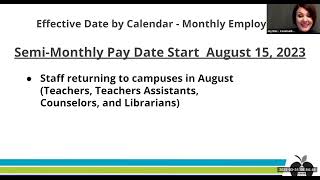 Semi-Monthly Payroll Presentation