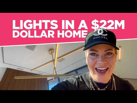 How to think about Lighting in a 22 million dollar house