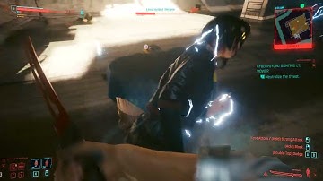 Cyberpunk 2077: Ghost in the shell Reference?