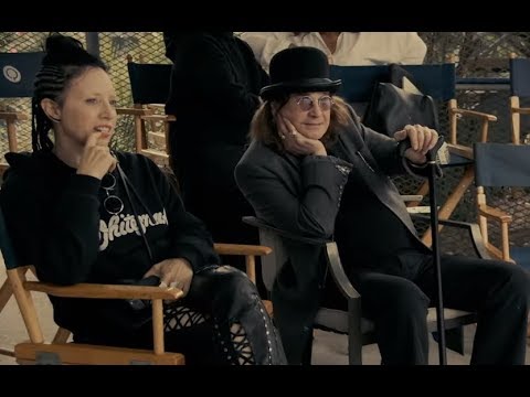 Ozzy posts video from behind the scenes of “Under The Graveyard“ music video..