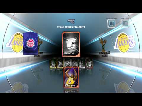 NBA 2K14 88 89 Detroit Pistons 3rd Dennis Rodman And Zeke 