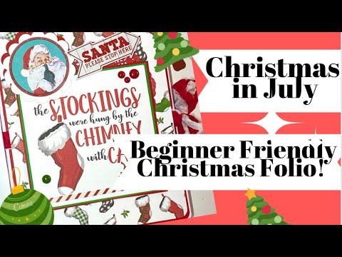 CHRISTMAS IN JULY/BEGINNER FRIENDLY CHRISTMAS FOLIO! MUST SEE THIS! EASY AND FUN! ?????