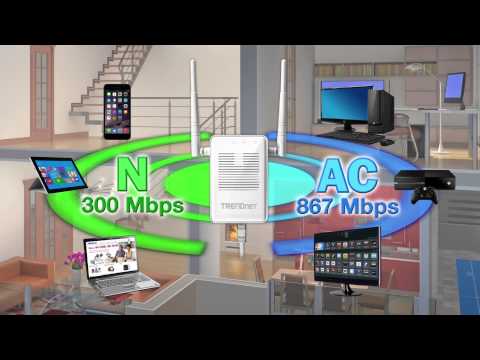 TRENDnet : Extensor de alcance WiFi AC1200  TEW-822DRE