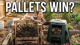 Is a Pallet Compost Setup Actually Better Than Store Bought Bins