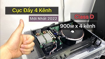 Cục Đẩy 4 Kênh Class D "Nhỏ Gọn" Lx acoustic LT3600: 9tr500 ( 900w x 4 kênh )