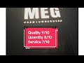 MEG burger review 