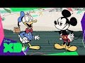 Croissant, Playa y Salchicha | Mickey Mouse