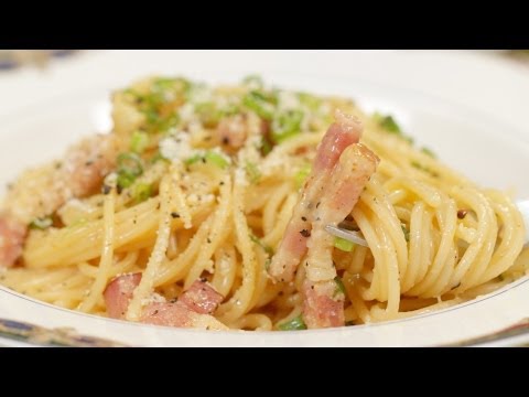 spaghetti-carbonara-(japanese-inspired-pasta-recipe)-|-cooking-with-dog