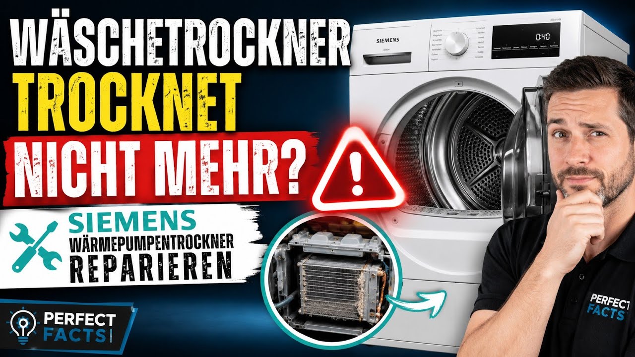 Siemens Splmaschine Trocknet Nicht Mehr Richtig