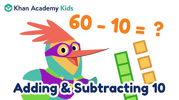 Adding & Subtracting by 10 | Place Value for Kids | Khan Academy Kids